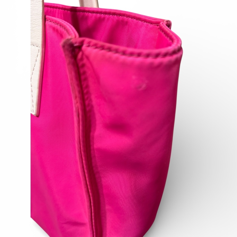 🚨SOLD🚨Kate Spade Berry Street Elise nylon tote in zinnia pink. - Picture 8 of 12